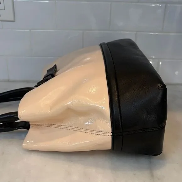 Kate Spade Bag Purse Handbag Leather Chelsea Street Gigi Patent Satchel Tote Bag
